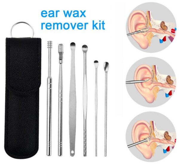 Reusable Spring Earwax Cleaning Kit  - Ear Wax Removal Kit - Image 4