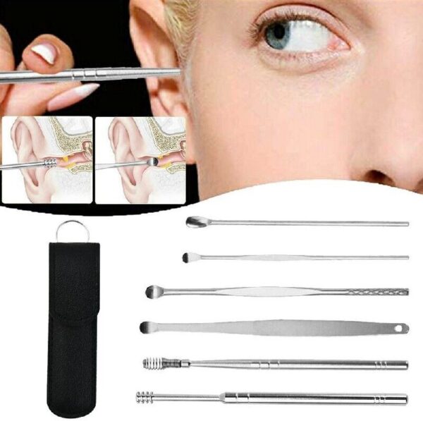 Reusable Spring Earwax Cleaning Kit  - Ear Wax Removal Kit - Image 3