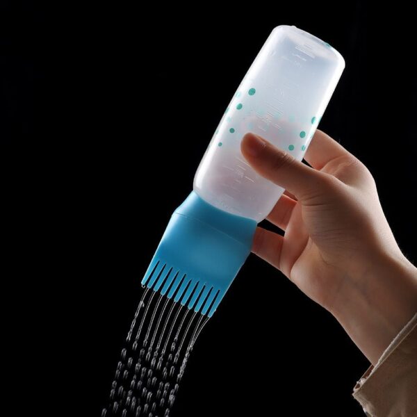 Root Comb Applicator Squeeze Bottle for Hair Dye and Oils - Image 3