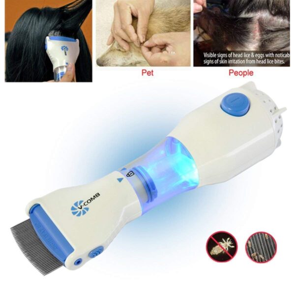 Anti-Lice Electronic Machine With V-Comb - Lice Removal Machine - Image 4