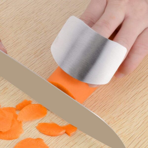 Stainless Steel Finger Guard For Cutting | Finger Guard for Safety Knives - Image 4