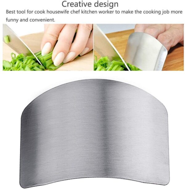 Stainless Steel Finger Guard For Cutting | Finger Guard for Safety Knives