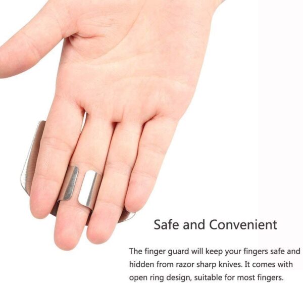 Stainless Steel Finger Guard For Cutting | Finger Guard for Safety Knives - Image 2