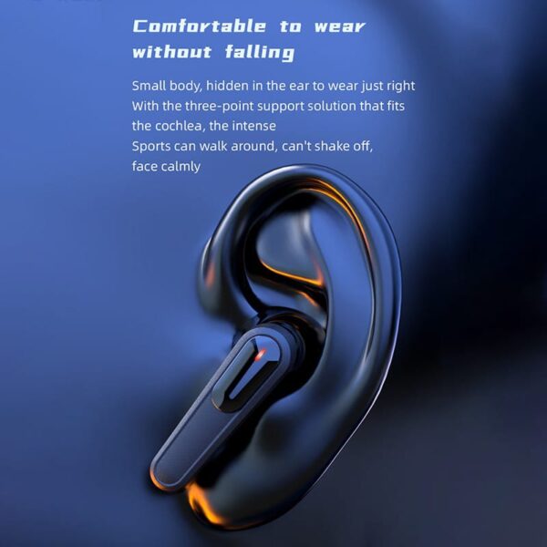 TWS 710 Wireless Bluetooth 5.1 Earbuds with LED Digital Charging Case | Wireless Headset IPX4 Waterproof 8D Sound Quality Wireless Headphone | Mini In Ear Earphone Gaming/Music Stereo Sound Noise Cancelling Headphones - Image 2