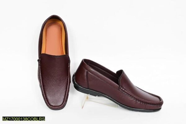 Men's Synthetic Leather Casual Loafers - Image 2