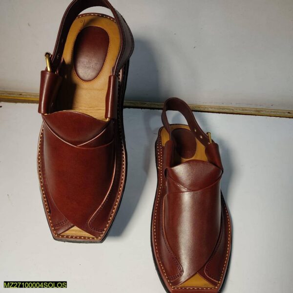 Leather Handmade Zalmi Sandals For Men - Image 2