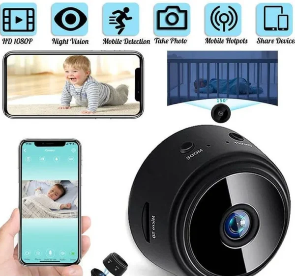 A9 Mini Wifi Camera 1080p Full HD Wireless IP Camera - Image 3