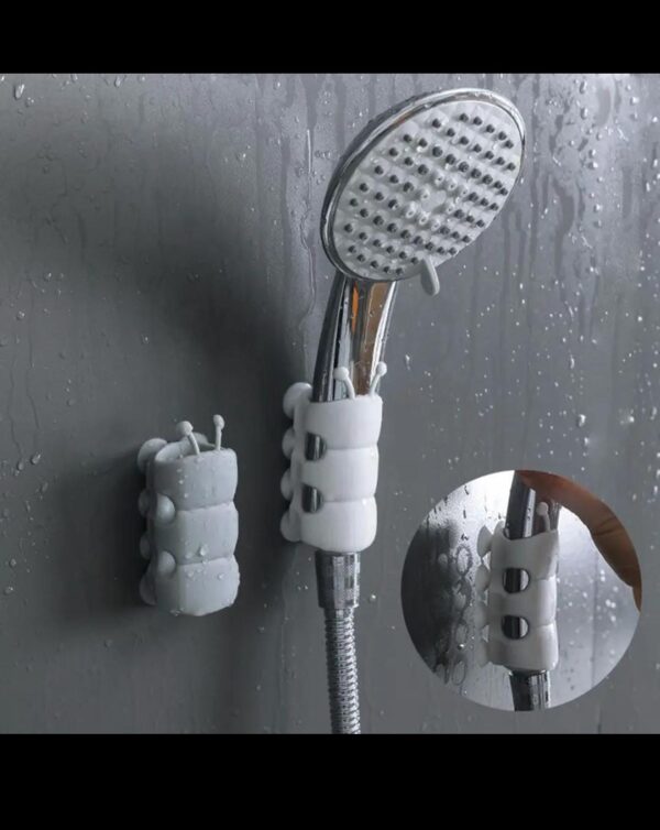 Bathroom Silicone Suction Shower Holder / Silicone Punch-free Shower Holder