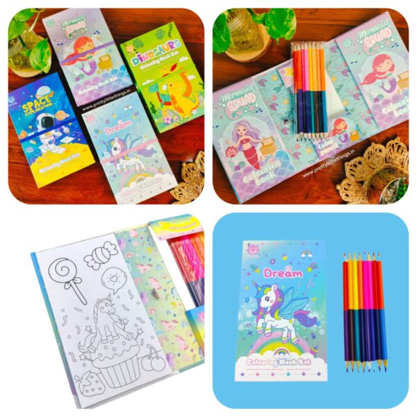 Dream Colouring Book - Stationery Set - Image 2