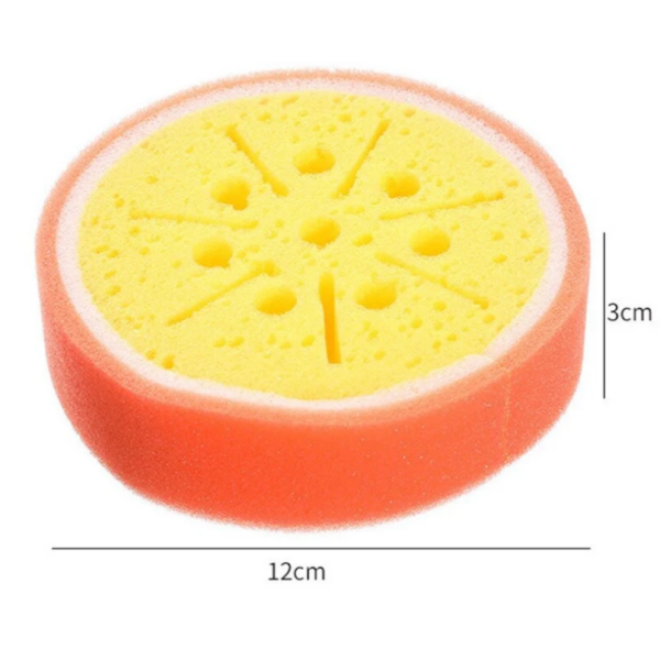 Fruity Dishwashing Sponge || Dual-Sided Cleaning Sponge Kitchen - Image 5