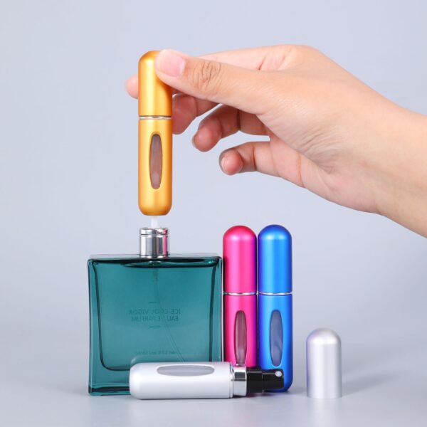 New 5ml Portable Mini Refillable Perfume Bottle with Spray