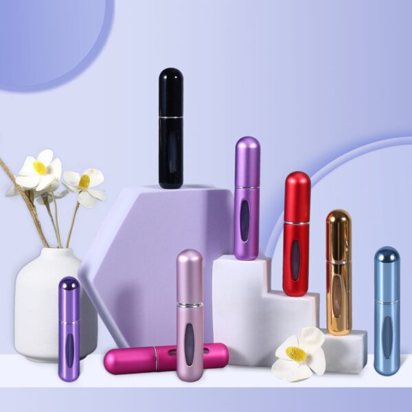 New 5ml Portable Mini Refillable Perfume Bottle with Spray - Image 2