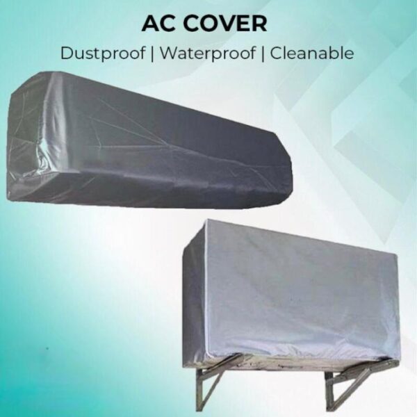 Water Proof Dust proof AC Cover 1 Ton 1.5 Ton for Indoor & Outdoor Unit